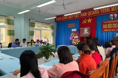 ĐẠI HỘI CHI BỘ – NHIỆM KỲ: 2025 – 2027
